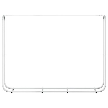 vidaXL Ράφι Καυσόξυλων 200x25x150 εκ. Γαλβανιζέ Ατσάλι