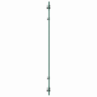 vidaXL Πλάτη κουζίνας 2 τμχ. Ανοιχτό γκρι 90 x 50 cm σκληρυμένο γυαλί