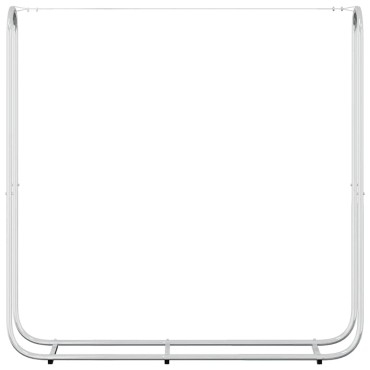 vidaXL Ράφι Καυσόξυλων 150x25x150 εκ. Γαλβανιζέ Ατσάλι