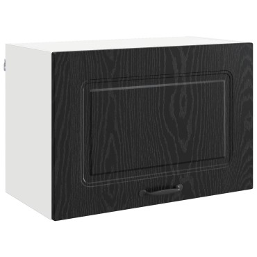 vidaXL Πάνελ πλυντηρίου πιάτων Kalmar Μαύρη Οξυά 60x31x40 εκ