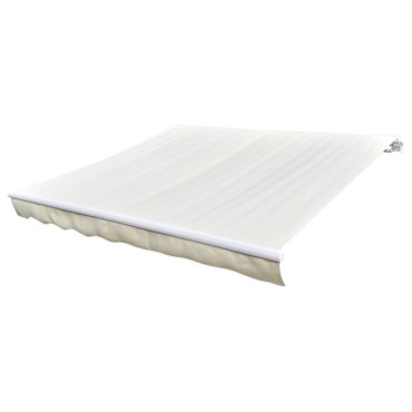 vidaXL Ανταλλακτικό Ύφασμα Τέντας Κρεμ 450x300 εκ. Πολυεστέρας