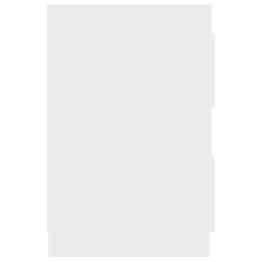 vidaXL Ντουλάπα Πλυσταριού Λευκό 50x68x102cm Επεξεργασμένο ξύλο 1 τεμ.