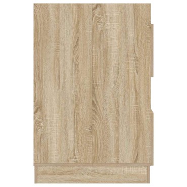 vidaXL Ντουλάπα Πλυσταριού Σονόμα 50x68x102cm Επεξεργασμένο ξύλο 1 τεμ.