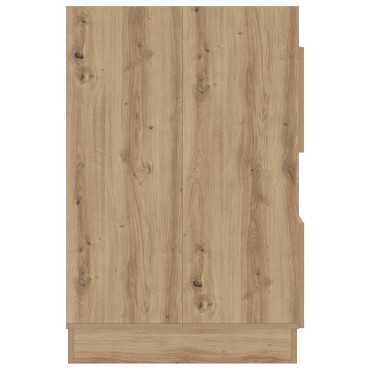 vidaXL Ντουλάπα Πλυσταριού με αποθήκευση Artisan Oak 50x68x102 εκ 1 τεμ.