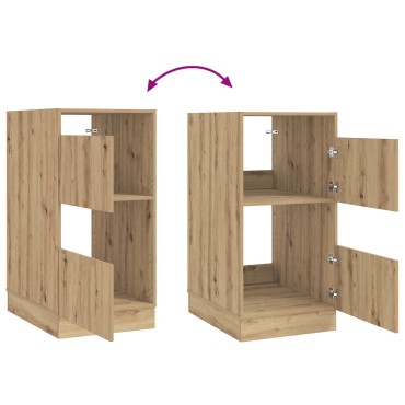 vidaXL Ντουλάπα Πλυσταριού με αποθήκευση Artisan Oak 50x68x102 εκ 1 τεμ.