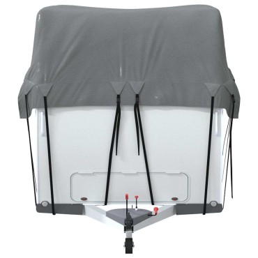 vidaXL Κάλυψη οροφής τροχόσπιτου Γκρι 600x300 cm Μη υφασμένο ύφασμα