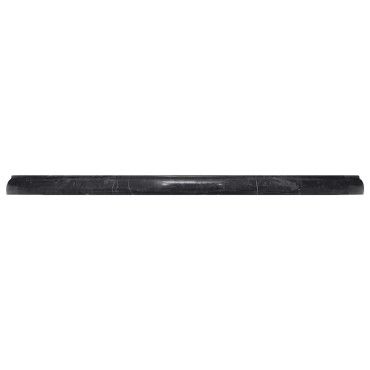 vidaXL Επιφάνεια Τραπεζιού Μαύρη 50x2,5cm Μαρμάρινη 1 τεμ.