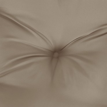 vidaXL Μαξιλάρι Παλέτας Taupe 58x58x10cm Υφασμάτινο