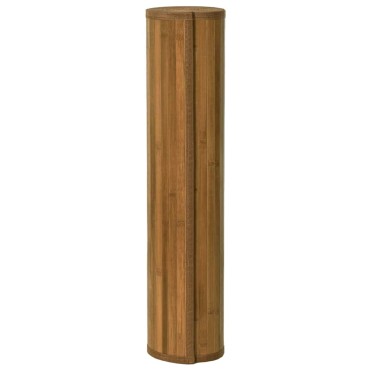 vidaXL Χαλί Ορθογώνιο Καφέ 70x200cm Μπαμπού