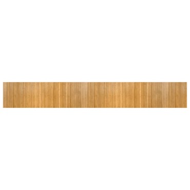 vidaXL Χαλί Ορθογώνιο Φυσικό 70x500cm Μπαμπού