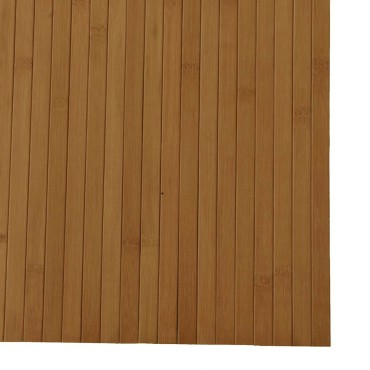 vidaXL Χαλί Ορθογώνιο Καφέ 80x500cm Μπαμπού