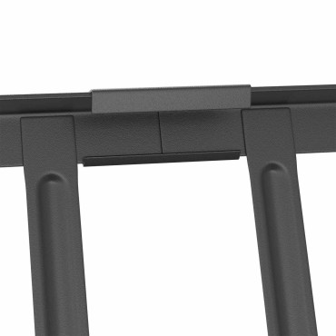 vidaXL Φρουρός χιονιού οροφής Ανθρακί 1200 x 2,5 x 20 εκ Ατσάλι