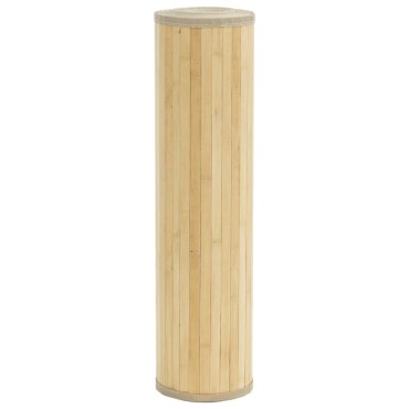 vidaXL Χαλί Ορθογώνιο Ανοιχτό Φυσικό 80x400cm Μπαμπού