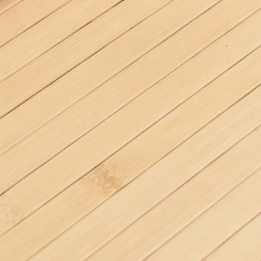 vidaXL Χαλί Ορθογώνιο Ανοιχτό Φυσικό 80x400cm Μπαμπού