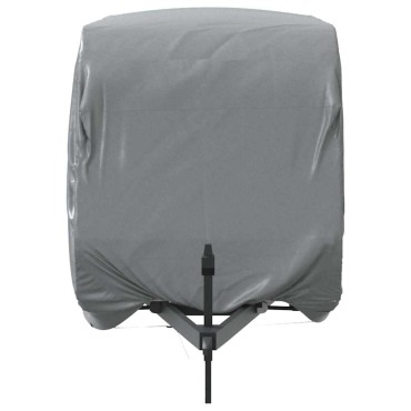 vidaXL Κάλυμμα τροχόσπιτου Γκρι 550x250x220 cm Μη υφασμένο ύφασμα