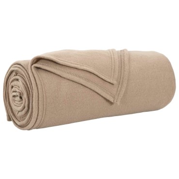 vidaXL Ριχτάρια 24 τμχ. Καμηλοπάρδαλη 200 x 150 cm 10.08 Μαλλί