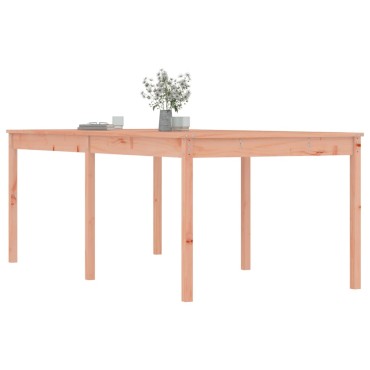 vidaXL Τραπέζι κήπου 203,5x100x76cm Douglas από μασίφ ξύλο 1 τεμ.