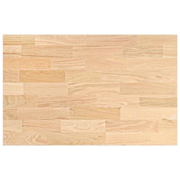 vidaXL πάγκος εργασίας κουζίνας 100x63,5x4cm στερεό δρυς ορθογώνιο