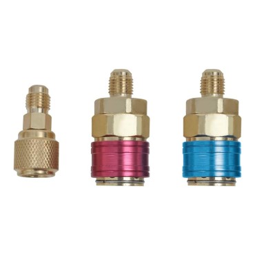 vidaXL Αντλία Κενού με Σετ Ελέγχου Πίεσης 2 Εξόδων για Κλιματιστικά