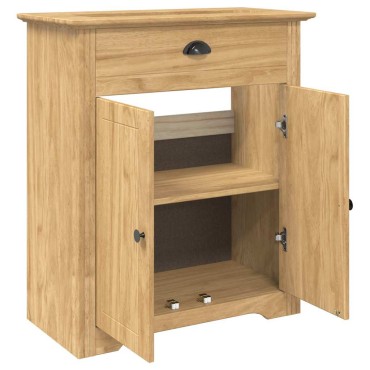 vidaXL Ντουλάπι Μπάνιου BODO Μέλι Καφέ 70x35x80cm