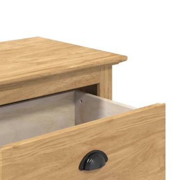 vidaXL Πάγκος Χωλ BODO Μέλι Καφέ 118x40x50cm Επεξεργασμένο Ξύλο 1 τεμ.