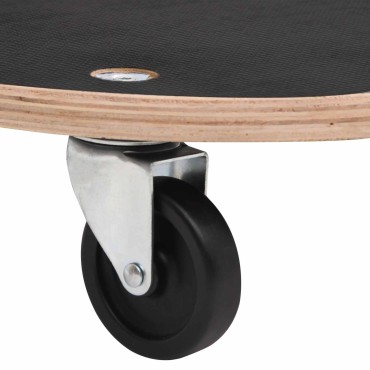 vidaXL Καρότσι Μεταφοράς 6 pcs Γκρι Κόντρα πλακέ