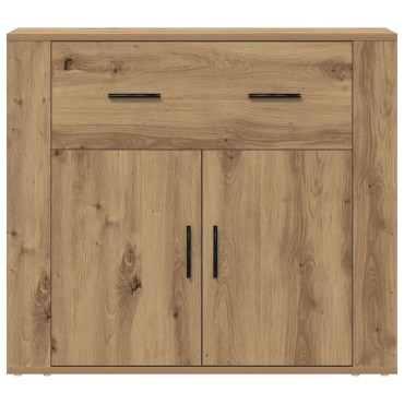 vidaXL Ντουλάπι Artisian Δρυς 80x33x70cm από Επεξεργασμένο Ξύλο 1 τεμ.
