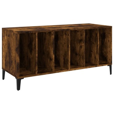 vidaXL Δισκοθήκη Καπνιστή Δρυς 100x38x48cm από Επεξεργασμένο Ξύλο 1 τεμ.