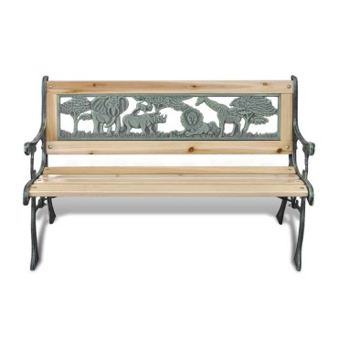 vidaXL Παγκάκι Κήπου Παιδικό Ξύλινο 84x37x50cm 1 τεμ.