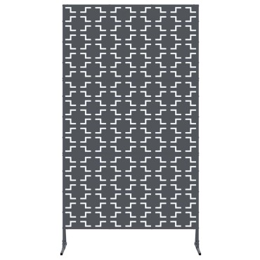 vidaXL Οθόνη Ιδιωτικότητας 100x50x180cm Ατσάλι Ανθρακί