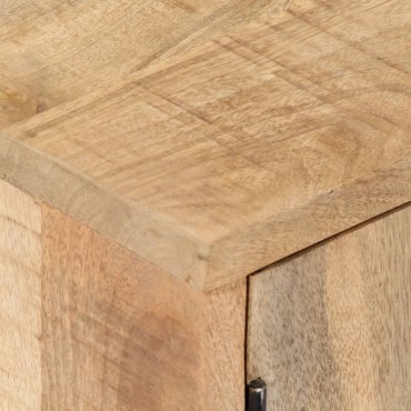 vidaXL Έπιπλο Τηλεόρασης 140x30x40cm από Μασίφ Ξύλο Μάνγκο