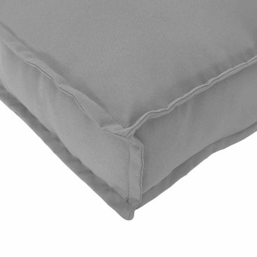 vidaXL Μαξιλάρι Ύφασμα Όξφορντ Γκρι 140x40x8cm