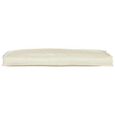 vidaXL Μαξιλάρι Κρεμ 110x40x8cm Ύφασμα Όξφορντ