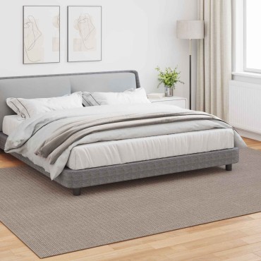 vidaXL Χαλί εσωτερικού χώρου LUGO Κρέμα και Ταπεί 240x340cm