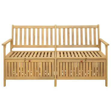 vidaXL Παγκάκι με αποθήκευση 2 -Seater 148x63x84cm Ορθογώνιος 1 τεμ.