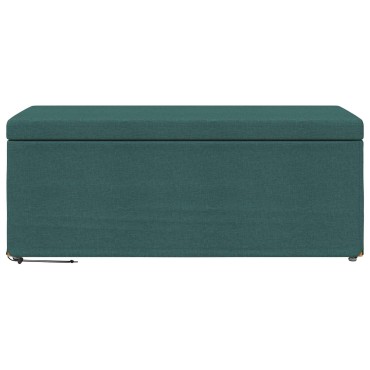 vidaXL Σκαμνί Σκούρο Πράσινο 101x41x40 εκ