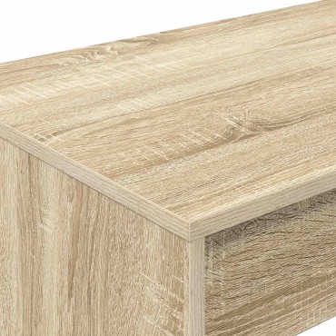 vidaXL Κρεβάτι Γραφείο Sonoma Δρυς Επεξεργασμένο Ξύλο 100x45x75cm 1 τεμ.