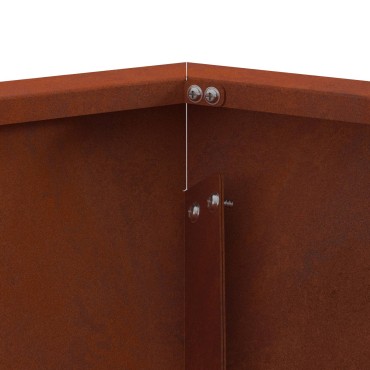 vidaXL Φωτιά Μπολ Σκ rusty Ατσάλι Σκληρυθέν στον Αέρα