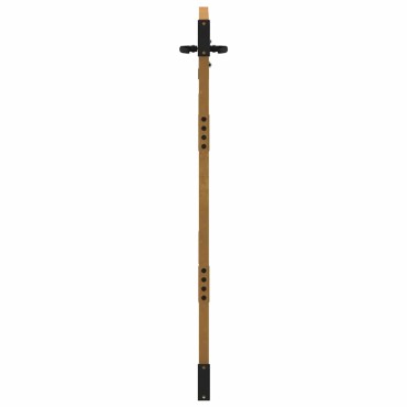 vidaXL Πόρτα Κήπου με Σχέδιο Χόρτου από Ατσάλι Corten 85x150 εκ.