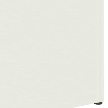 vidaXL Βάση ομπρέλας βροχής Λευκό 28 x 12 x 41 εκ Ατσάλι