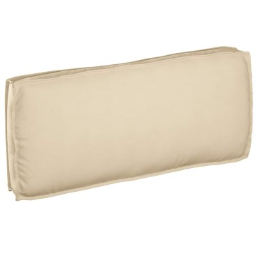 vidaXL Μαξιλάρι Μπεζ 120x50x12cm Ύφασμα Όξφορντ