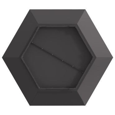 vidaXL Φωτιά Μπολ Μαύρο 100 x 100 x 28 εκ. Ατσάλι Σκληρυθέν στον Αέρα