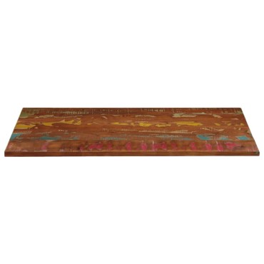 vidaXL Επιφάνεια Τραπεζιού Ορθογώνια 140x50x2,5cm Ανακυκλωμένο Ξύλο 1 τεμ.
