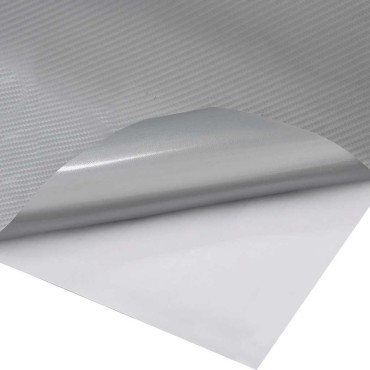 vidaXL Μεμβράνες Αυτοκινήτου 4D 2 τεμ. Ασημί 100x150 εκ. & 50x150 εκ.