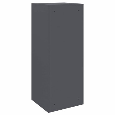 vidaXL Θυρίδα Πακέτων με αποθήκευση Ανθρακί 47,5 x 38 x 59 εκ. Ατσάλι