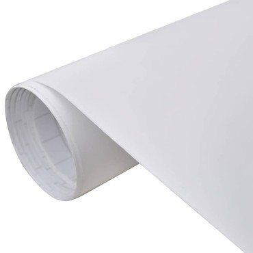 vidaXL Μεμβράνη Αυτοκινήτου Λευκό Ματ 100 x 150 εκ.