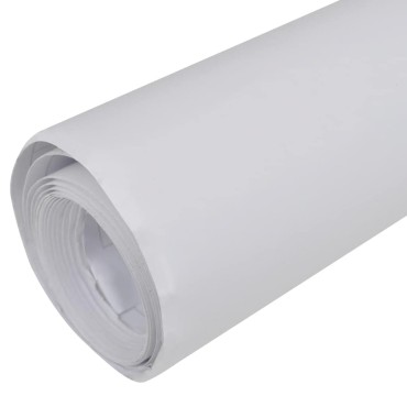 vidaXL Μεμβράνη Αυτοκινήτου Λευκό Ματ 100 x 150 εκ.