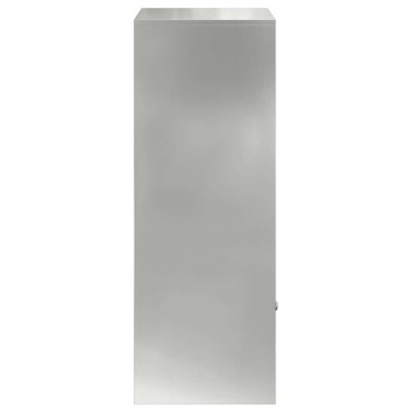 vidaXL Θυρίδα Πακέτων Ασημί 47,5 x 38 x 59 εκ. Επικαλυμμένος Χάλυβας