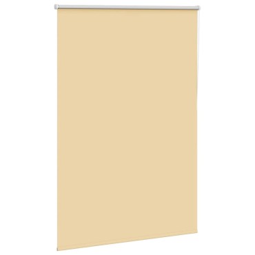 vidaXL Ρολέρ Μπλακάουτ Μπεζ 110x175 cm Πλάτος υφάσματος 105,7 cm