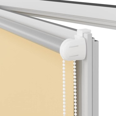 vidaXL Ρολέρ Μπλακάουτ Μπεζ 95x210 cm Πλάτος υφάσματος 90,7 cm